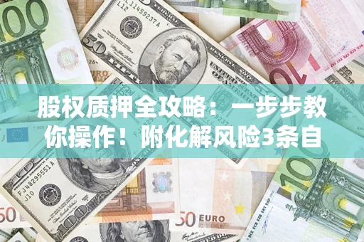 武汉股权质押全攻略：一步步教你操作！附化解风险3条自救法则