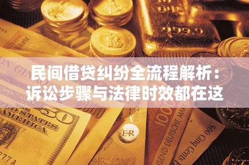 武汉民间借贷纠纷全流程解析：诉讼步骤与法律时效都在这儿了