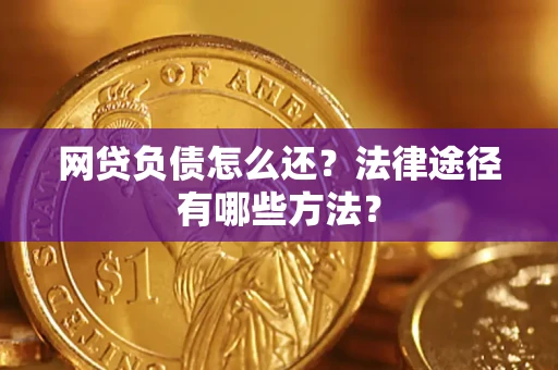 武汉网贷负债怎么还？法律途径有哪些方法？
