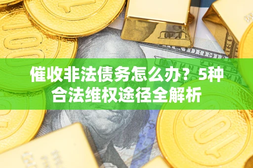 武汉催收非法债务怎么办？5种合法维权途径全解析