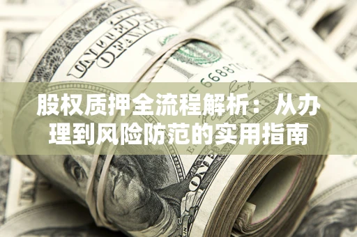 武汉股权质押全流程解析：从办理到风险防范的实用指南