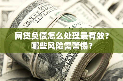 武汉网贷负债怎么处理最有效？哪些风险需警惕？